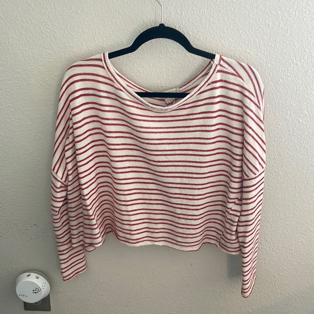 Altar’s State Crop stripped shirt